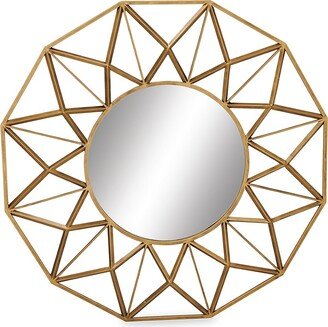 Primrose Valley Circular Geometric Wall Mirror