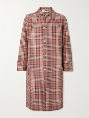 PIACENZA 1733 Checked Cotton Coat