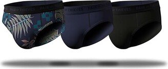 Tropical Solution Brief 3-Pack (Dark Navy/Black) Men's Underwear