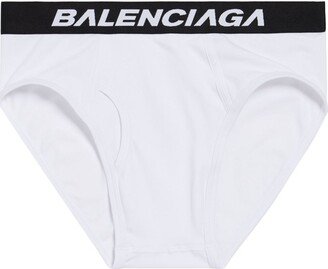 Racer logo-waistband briefs