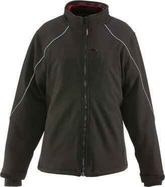 Women's Warm Insulated Softshell Jacket with Thumbhole Cuffs