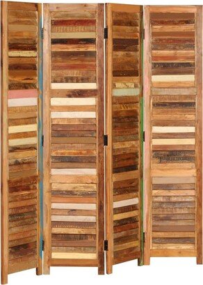 Room Divider Solid Reclaimed Wood 66.9