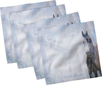 Country Set of 4 Napkins, 18