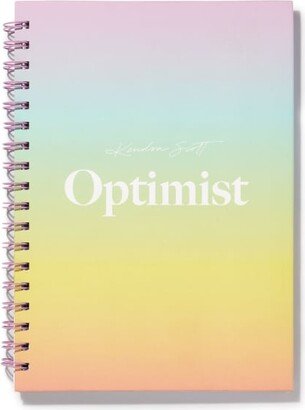 Optimist Spiral Notebook in Ombre Rainbow