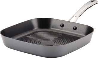 Cook + Create Hard Anodized Nonstick Deep Grill Pan, 11