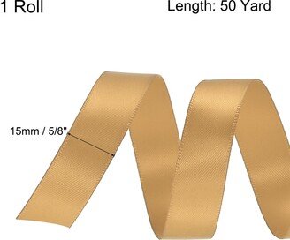 Unique Bargains Satin Ribbon Grosgrain Thin Solid Silk Wedding Bouquet Ribbon Decor