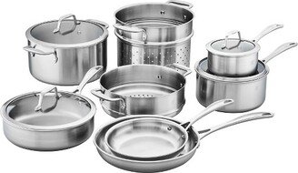 Spirit 3-ply 12-pc Stainless Steel Cookware Set