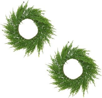 Saro Lifestyle Faux Cypress Wreath