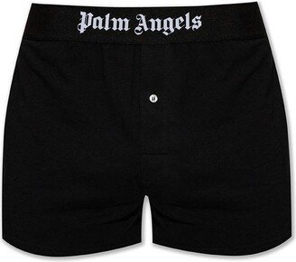 Logo Printed Band Boxers-AB