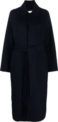 Single-Breasted Wool-Cashmere Coat-AB