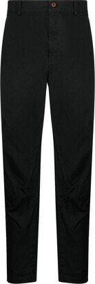 Mid-Rise Cropped Trousers-AU