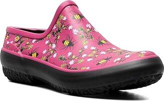 Patch Clog - Bees (Fuchsia) Women's Shoes