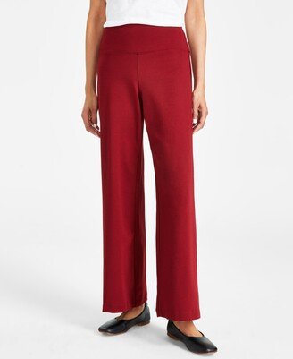 Style & Co Women's Ponte-Knit Wide Leg Pants, Created for Macy's