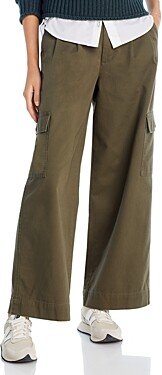 The Harlow Wide-Leg Cargo Pant in (Re)generative Chino