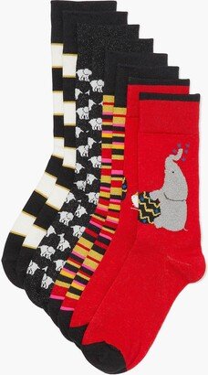 Holiday 3 Pack Boxed Crew Socks