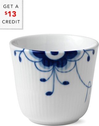 Blue Fluted Mega Thermal Cup With $13 Credit