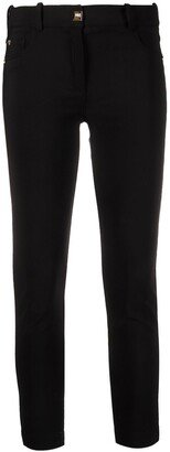 Low-Rise Skinny Cropped Trousers