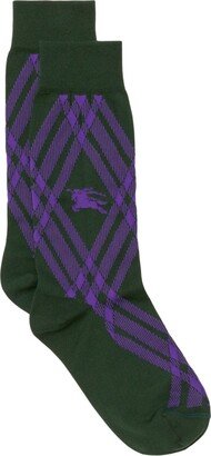 Equestrian Knight cotton-blend socks-AA