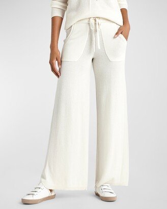 Elin Wide-Leg Drawstring Pants