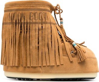 Alanui x Moon boot Icon Low fringed snow boots-AB