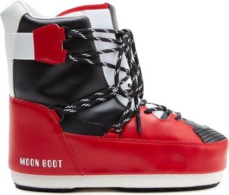 Mid-Top Lace-Up Sneaker Boots