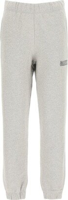 Logo Embroidered Elasticated Waistband Sweatpants-AC