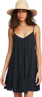 Beach Vibes Cover-Up (Black Pebble) Women's Swimwear