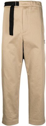 Cropped Straight-Cut Chinos