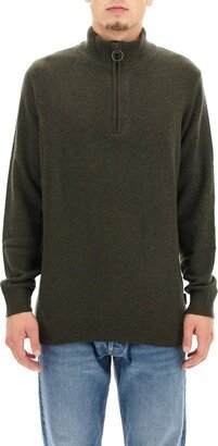 High-Neck Knitted Jumper-AC