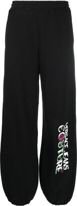 Logo-Print Cotton Track Pants-BQ