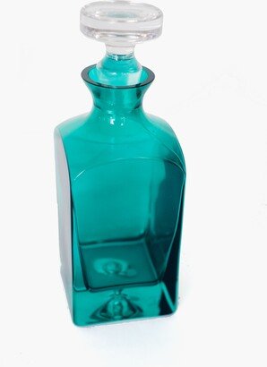 Estelle Colored Glass Emerald Green Heritage Decanter