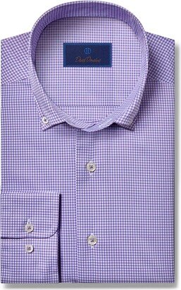 Gingham Performance Dress Shirt