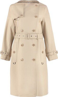 Cotton Trench Coat-AD