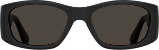 Rectangular Frame Sunglasses-BC