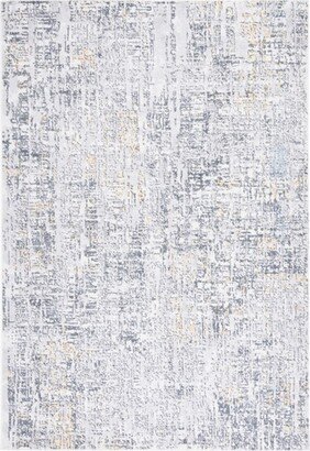 Toscana TOS678 Power Loomed Area Rug - Ivory/Grey - 5'3x7'6