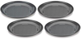 Nonstick 4-Pc. Mini Pizza Pan Set