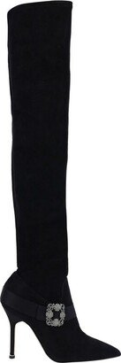 Stivali Pointed-Toe Knee-High Boots