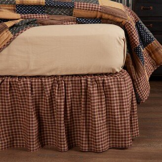 Patriotic Patch Bed Skirt