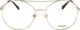 Max&co. Round Frame Glasses-AG