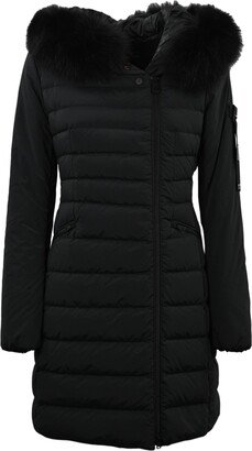 Down Jacket With Fur Seriola Ml 04 Fur