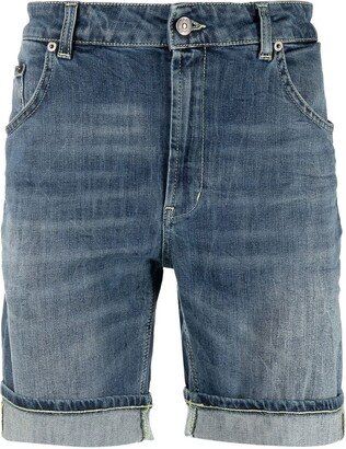 Regular-Fit Denim Shorts