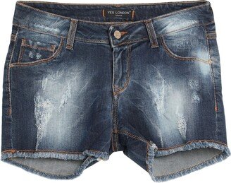 Denim Shorts Blue-BJ