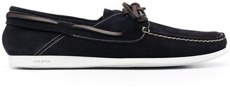 Lace-Up Leather Loafers-AC