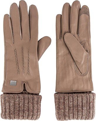 Carmel Leather Gloves In Fawn
