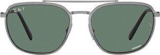 Chromance Square Frame Sunglasses-AC