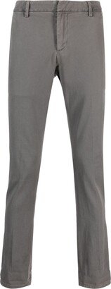 Cotton Straight-Leg Trousers-AB