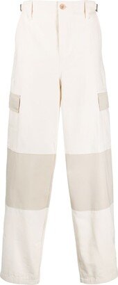 Wide-Leg Cotton Trousers-AS