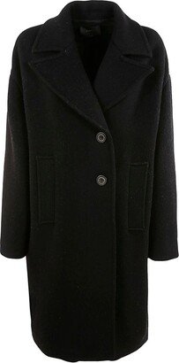 Single Breasted Knee-Length Coat-AA