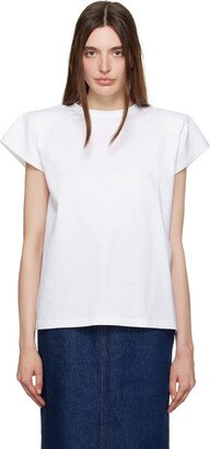 White Padded T-Shirt