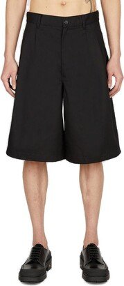Pleated Bermuda Shorts-AA
